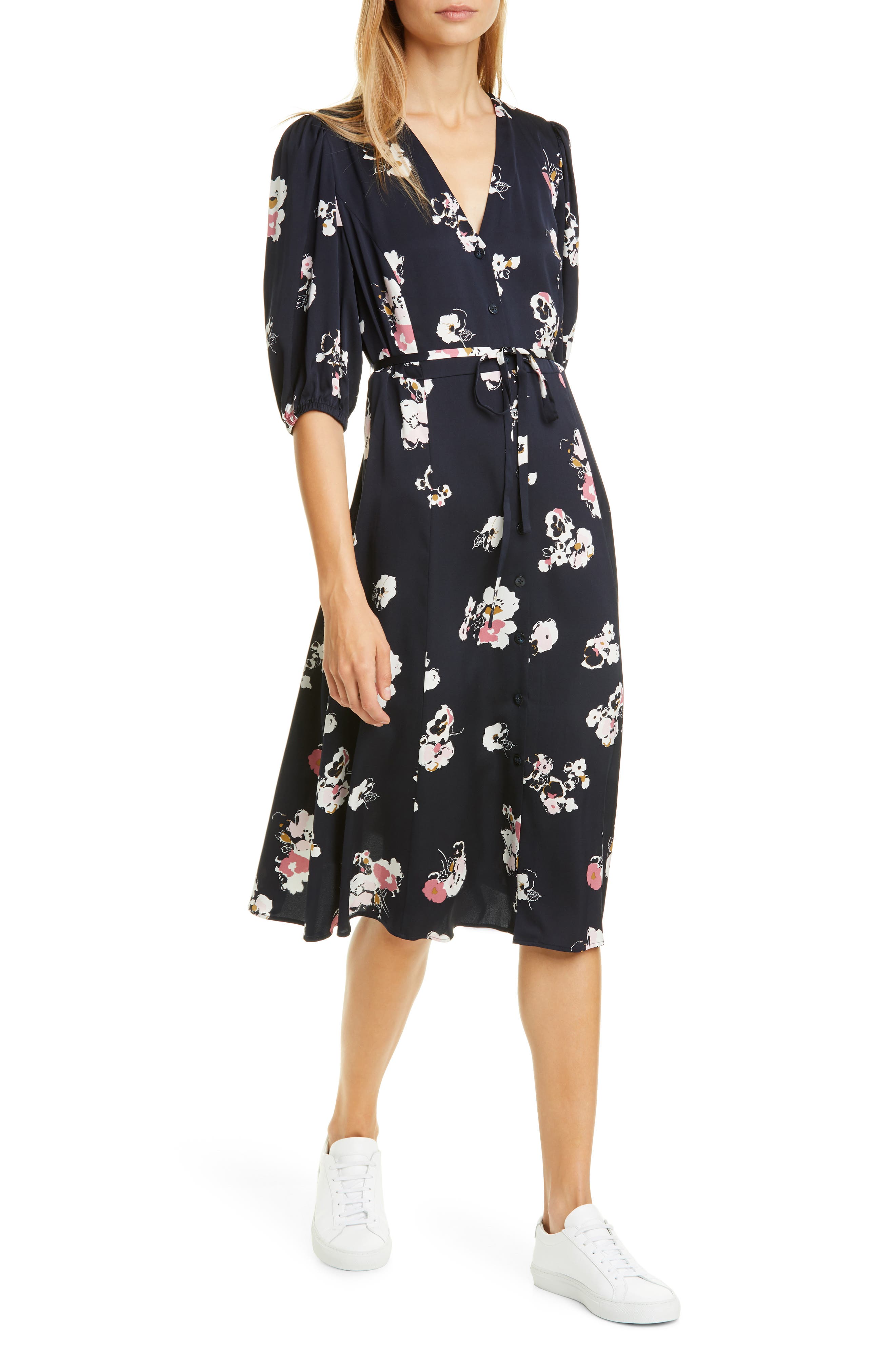 nordstrom silk dress