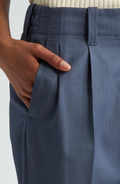 Golden Goose Journey Wool Tapered Pants In Grisallie