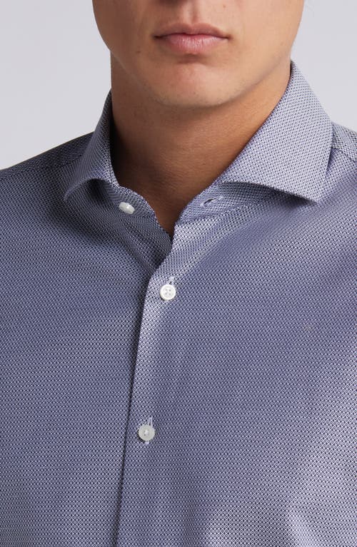 Shop Hugo Boss Boss Hank Slim Fit Dress Shirt In Navy