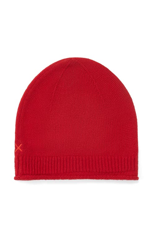 Shop Chinti & Parker Wool-cashmere Beanie In Velvet Red