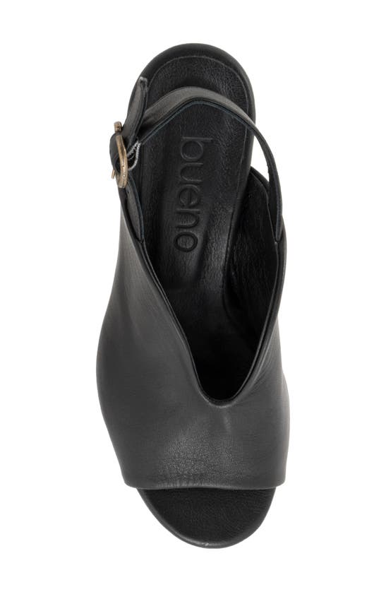 Bueno Clare Slingback Sandal In Black