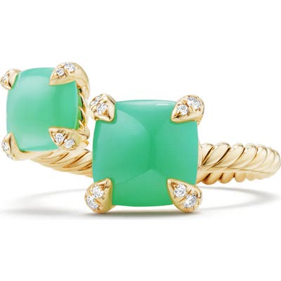 David Yurman Chatelaine Bypass Diamond Ring