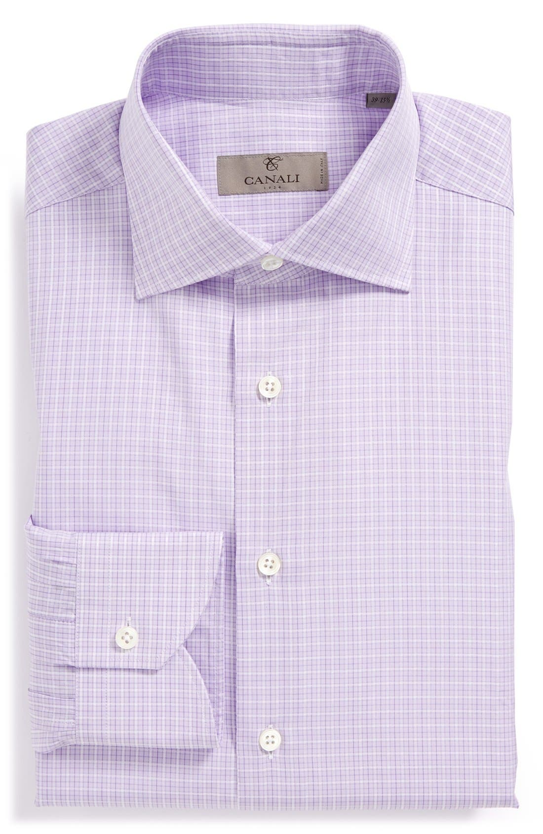 Canali Regular Fit Dress Shirt Nordstrom