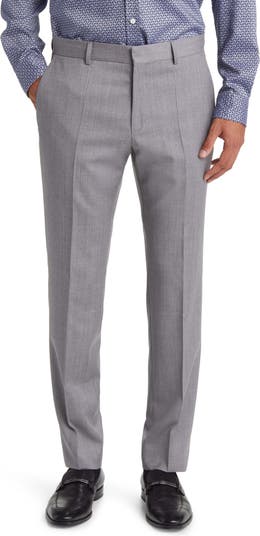 BOSS Genius Slim Fit Wool Suit Pants