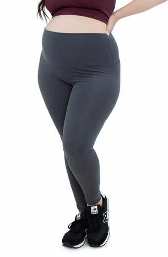 Zella Mamasana Studio Luxe High Waist Maternity Leggings In Grey