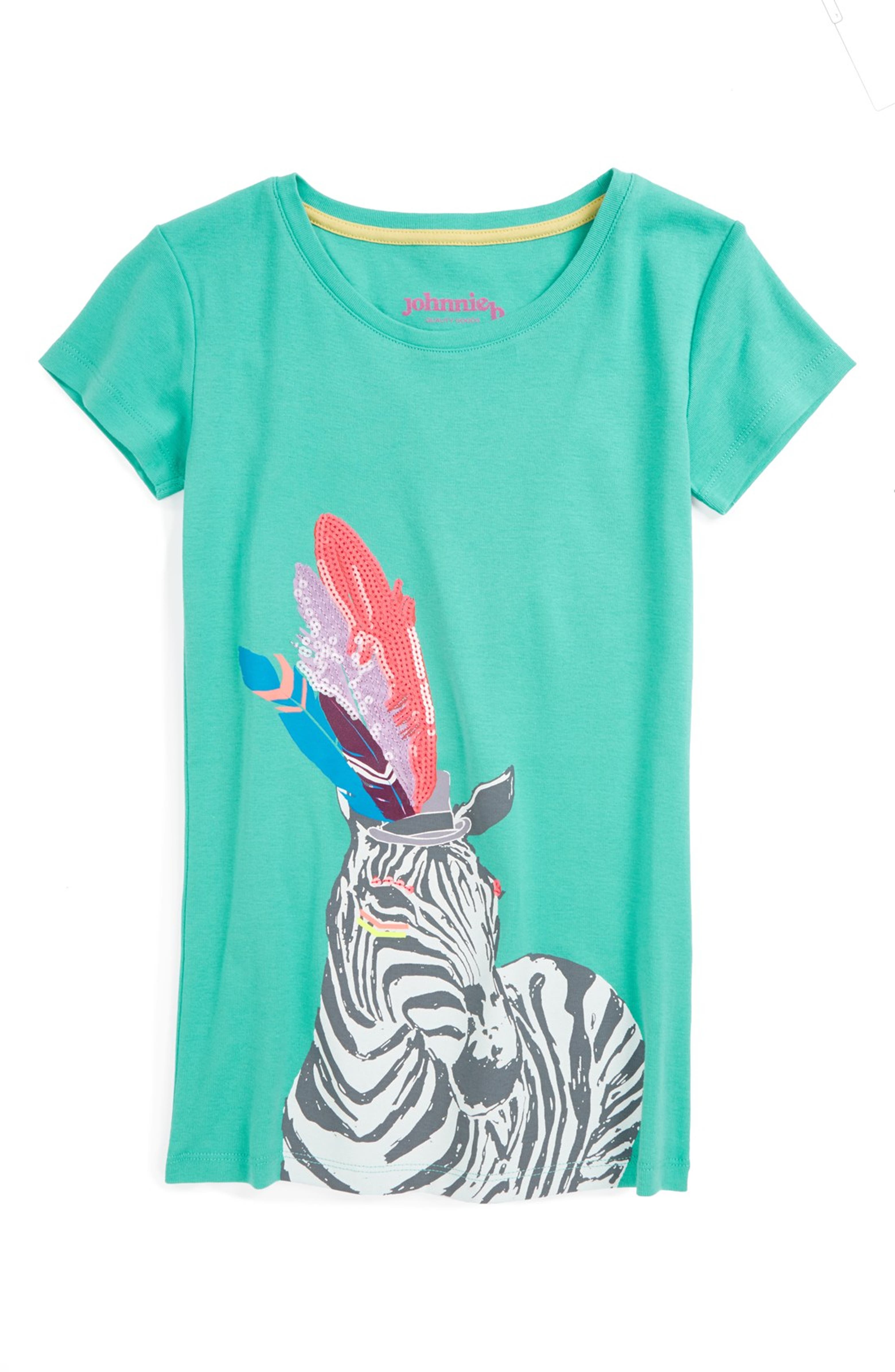 Johnnie B by Boden Embellished Graphic Tee (Big Girls) | Nordstrom