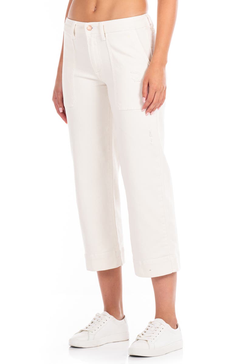 Modern American Farrah Crop Wide Leg Pants | Nordstrom