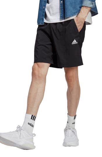 Adidas Originals Adidas Aeroready Essentials Athletic Shorts In Black