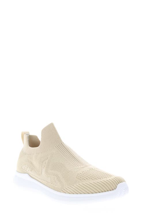 Propét Travelbound Slip-On Sneaker in Sand