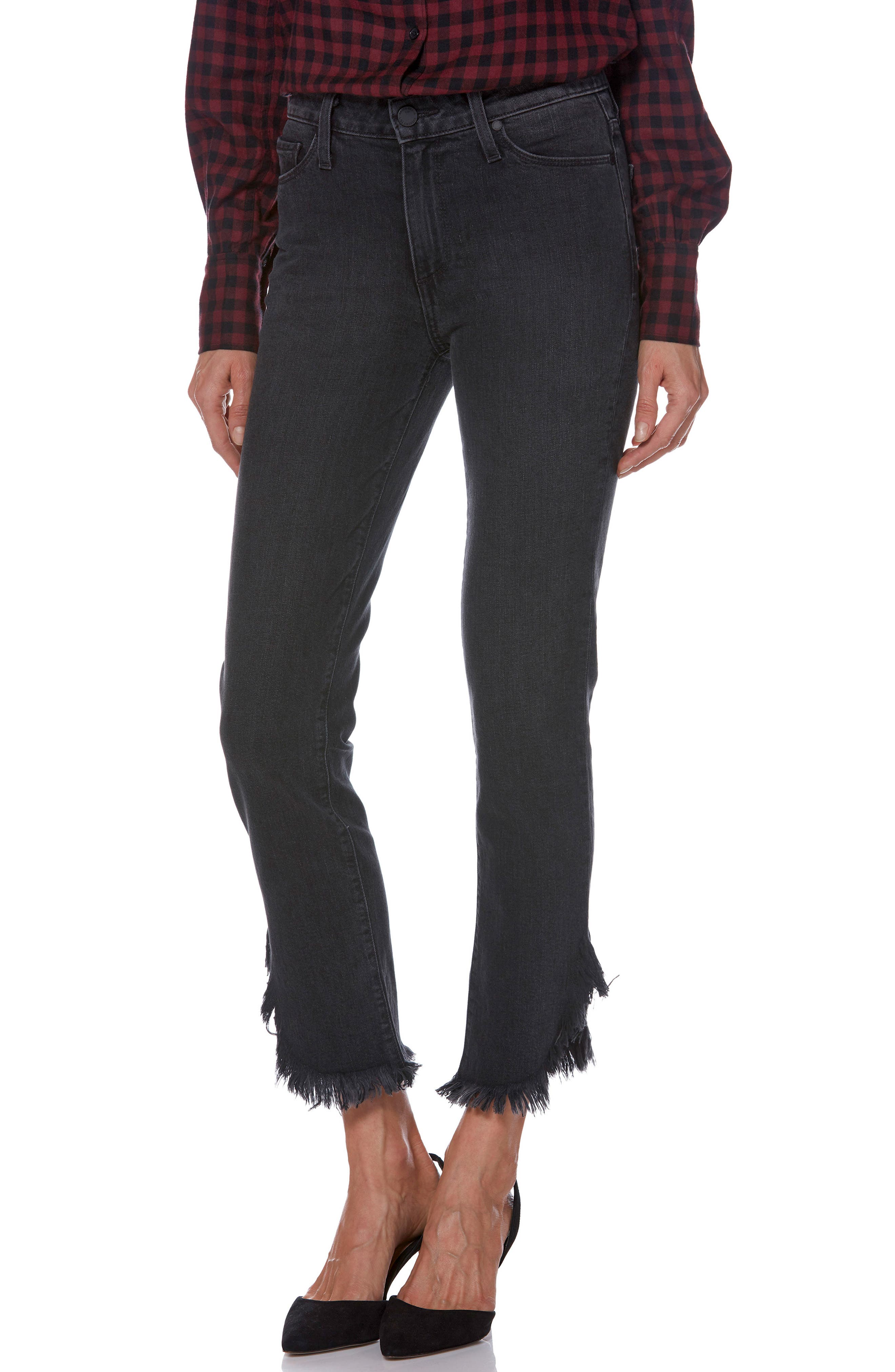 paige hoxton straight ankle jeans