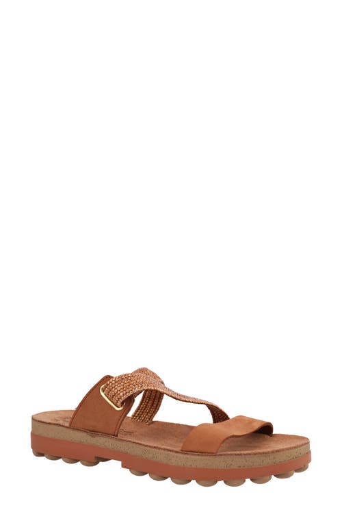Fantasy Sandals Frida Slide Sandal in Aragosta