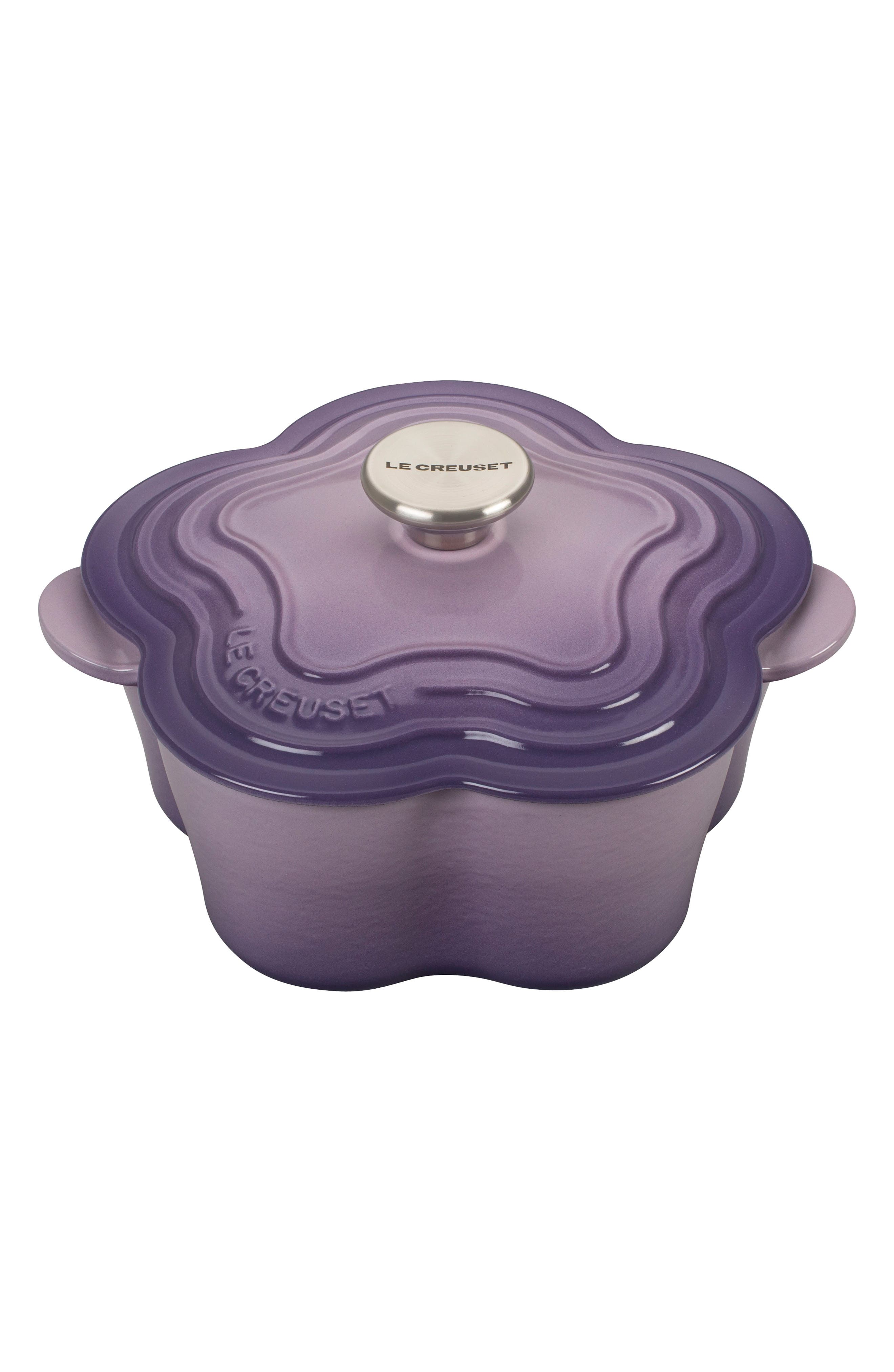 Le Creuset 2 1/4Quart Flower Cocotte with Stainless Steel Knob Nordstrom
