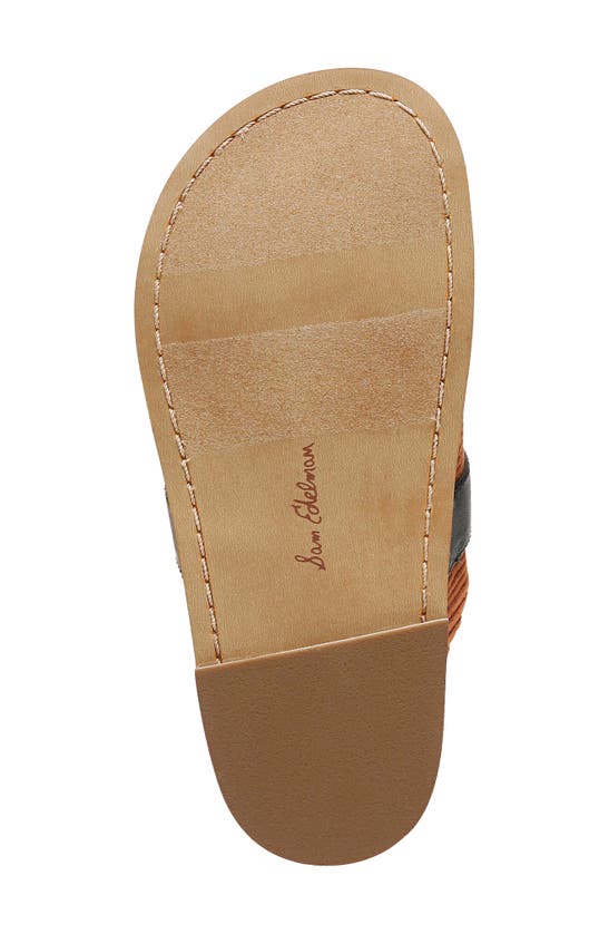 Sam Edelman Kids' Juney Clog In Mustard/ Baltic Navy