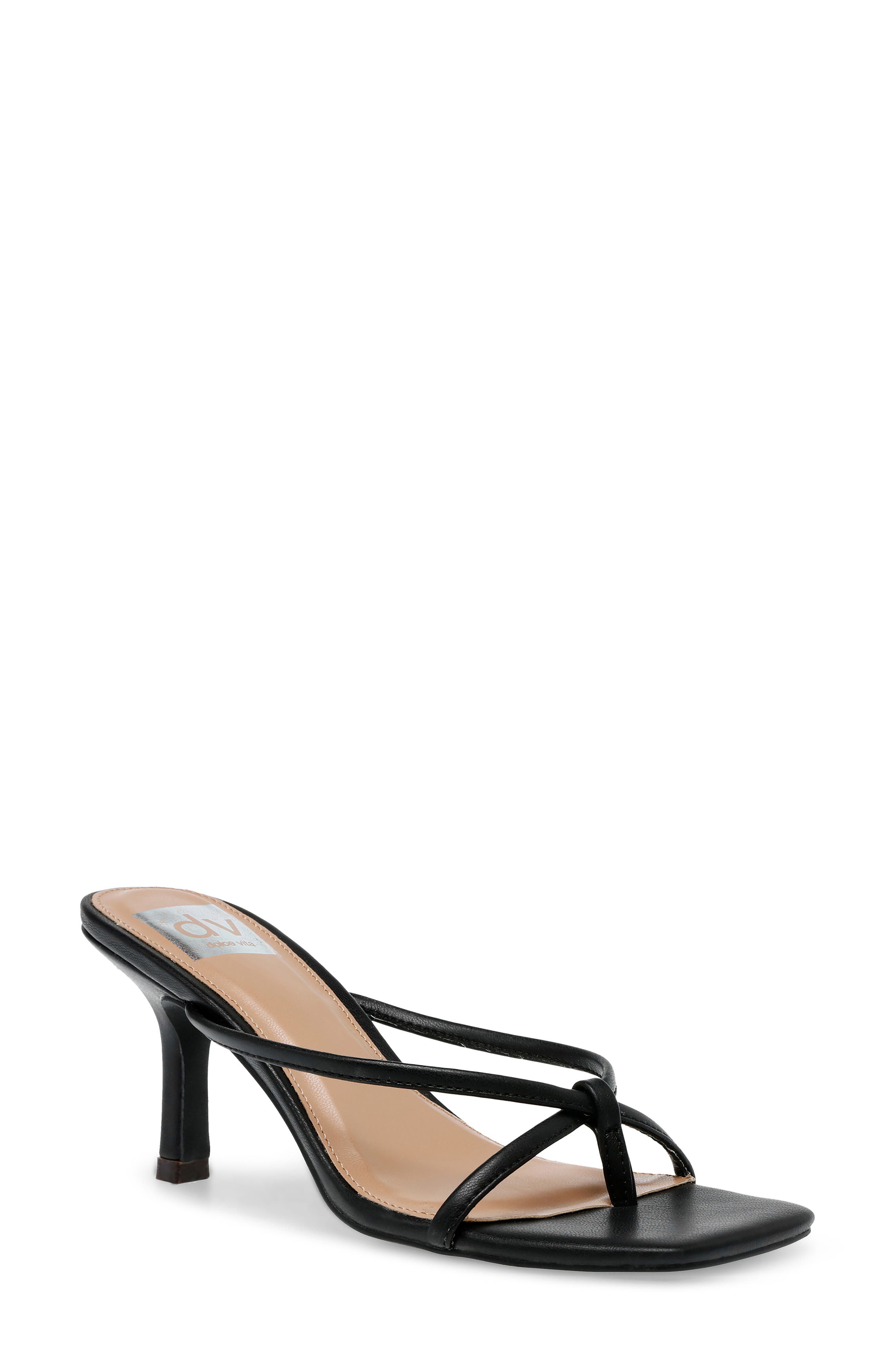womens black strappy sandals low heel