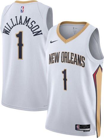 Nike Unisex Nike Zion Williamson White New Orleans Pelicans