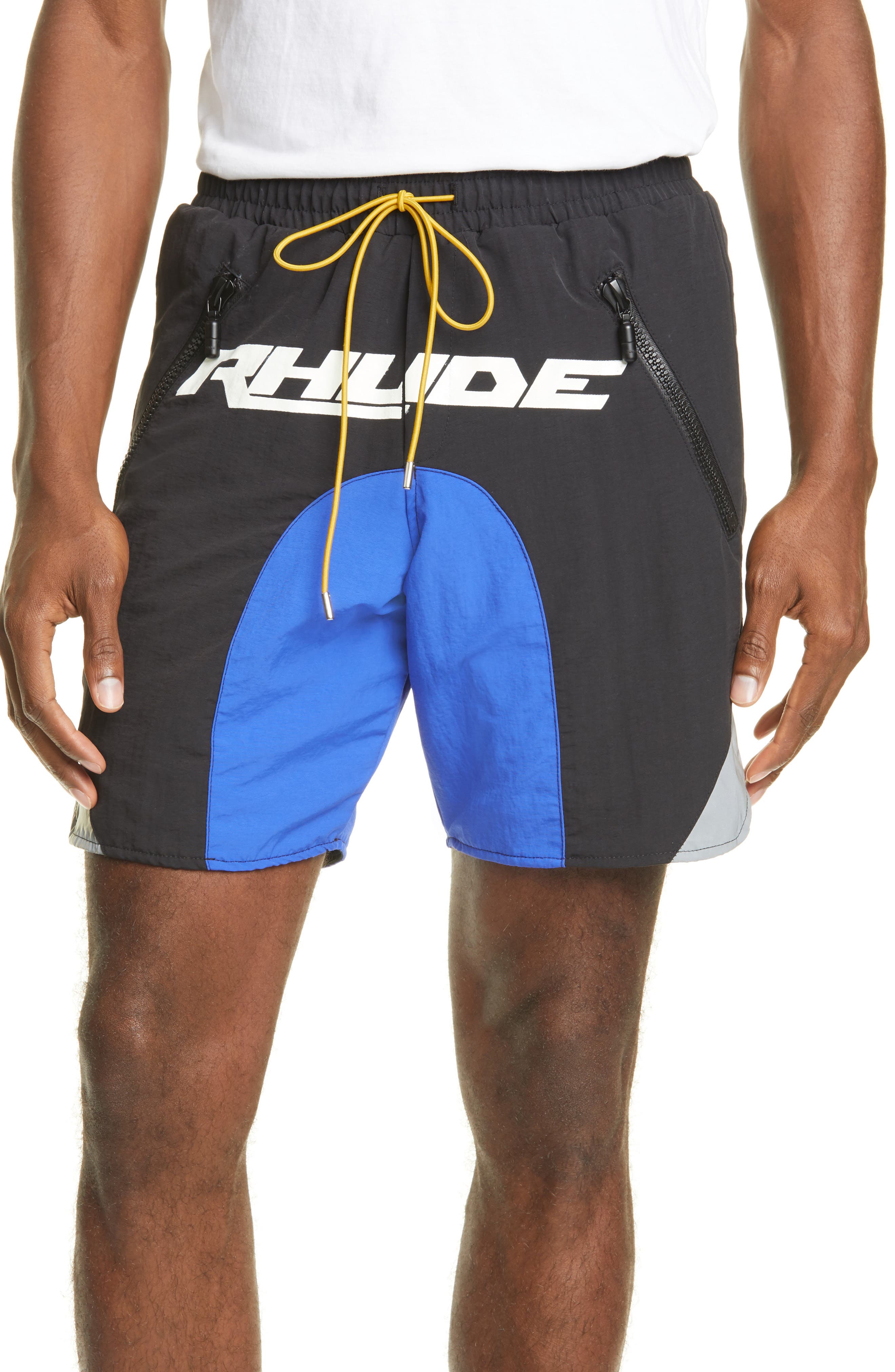 rhude nylon shorts