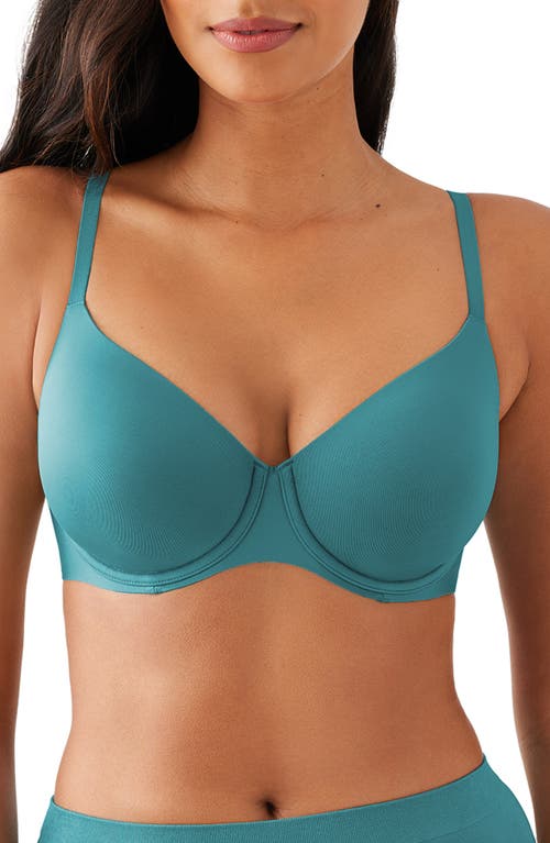 Wacoal Sleek Standard Seamless Underwire Bra In Brittany Blue