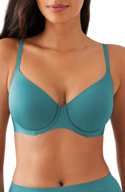 Wacoal Sleek Standard Underwire Bra in Brittany Blue 