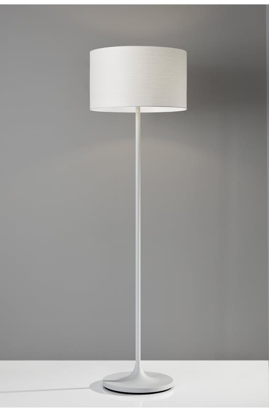 Adesso Lighting Oslo Floor Lamp In White