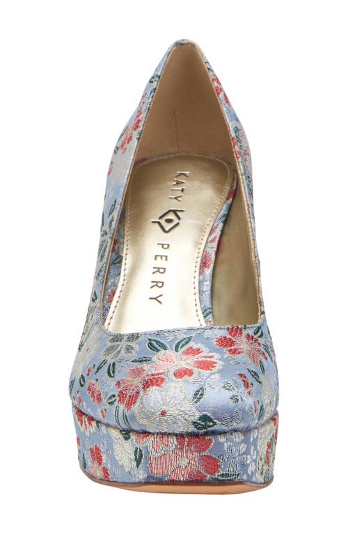Katy Perry The Square Pump In Blue Multi
