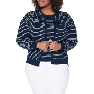 Plus Size Nydj Cardigan, Blue