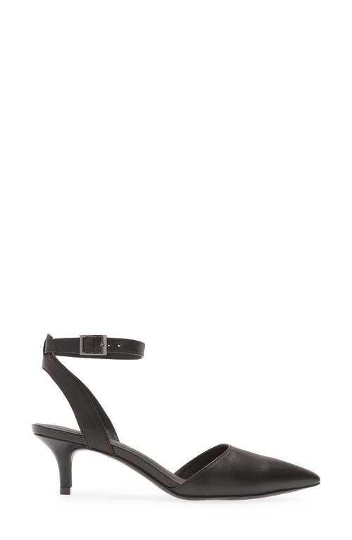 Nordstrom Pearla Ankle Strap Pump In Black