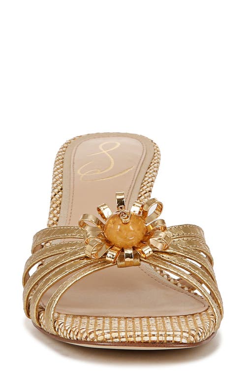 Sam Edelman Posey Sandal In Gold