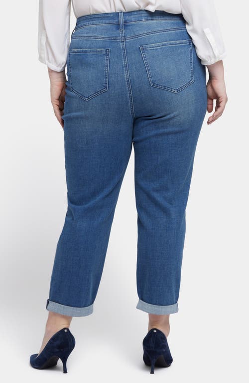 Shop Nydj Margot High Waist Girlfriend Jeans In Cascade Wave