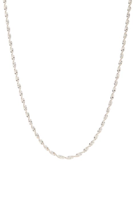 Sterling Forever 14K Gold Plated Sterling Silver Triple Layer Necklace Spacer at Nordstrom Rack