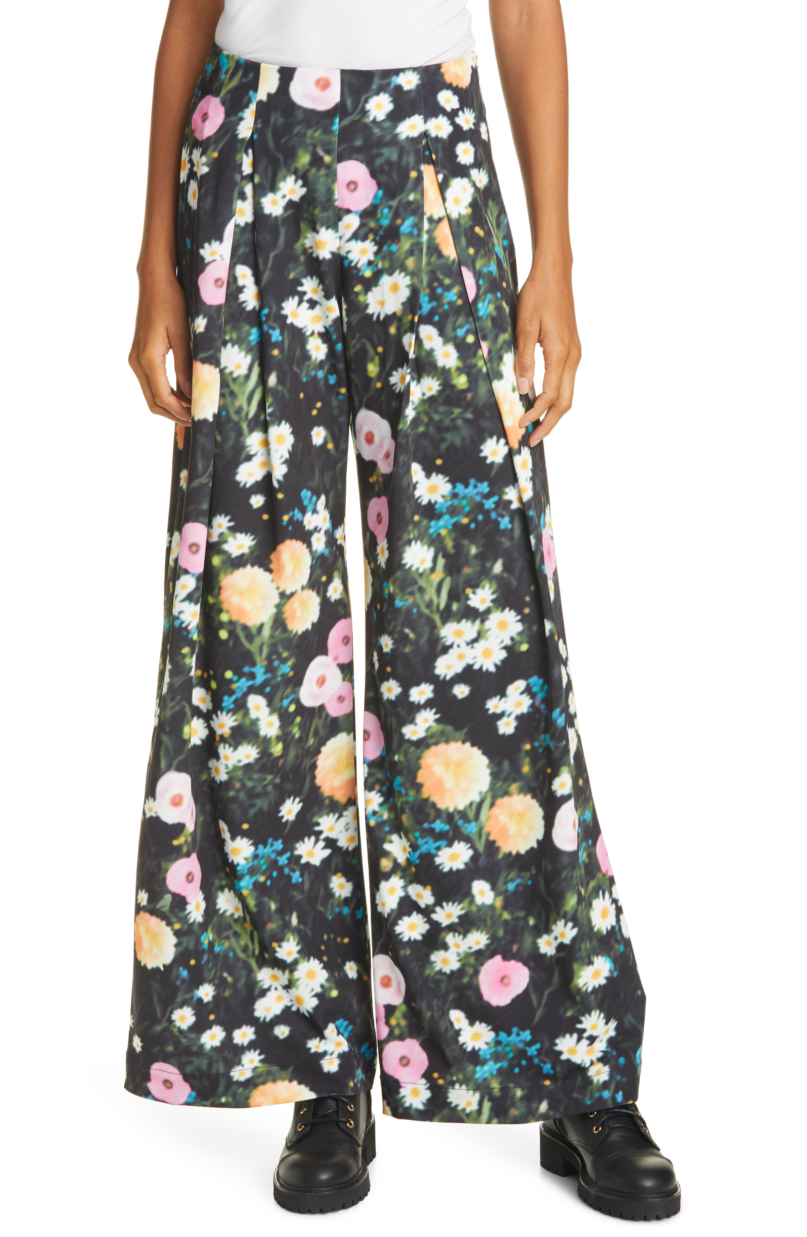 Women S Stine Goya Lolle Floral Flare Pants Shop And Save Up To 70 At The Lux Outfit