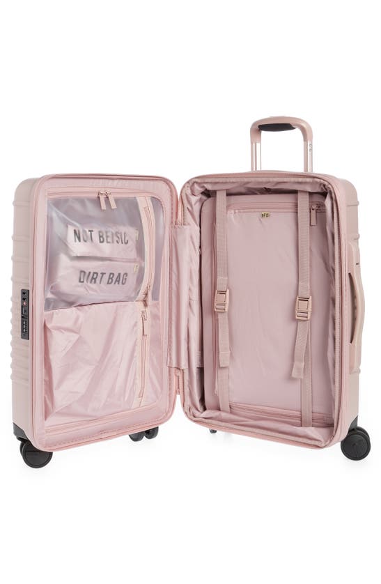 Beis 21inch Rolling Spinner Suitcase In Pink ModeSens