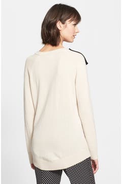 kate spade new york bow detail slouchy sweater | Nordstrom