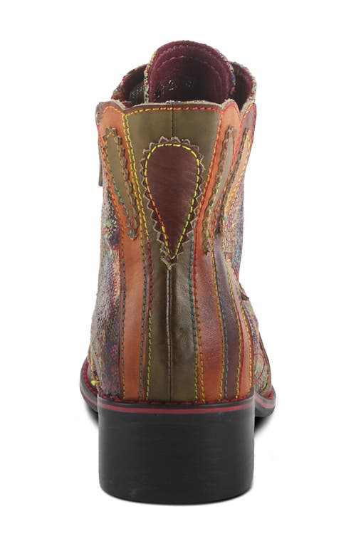 Shop L'artiste By Spring Step Benatar Bootie In Brown Multi