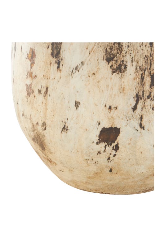 Ginger Birch Studio Ceramic Vase In Brown