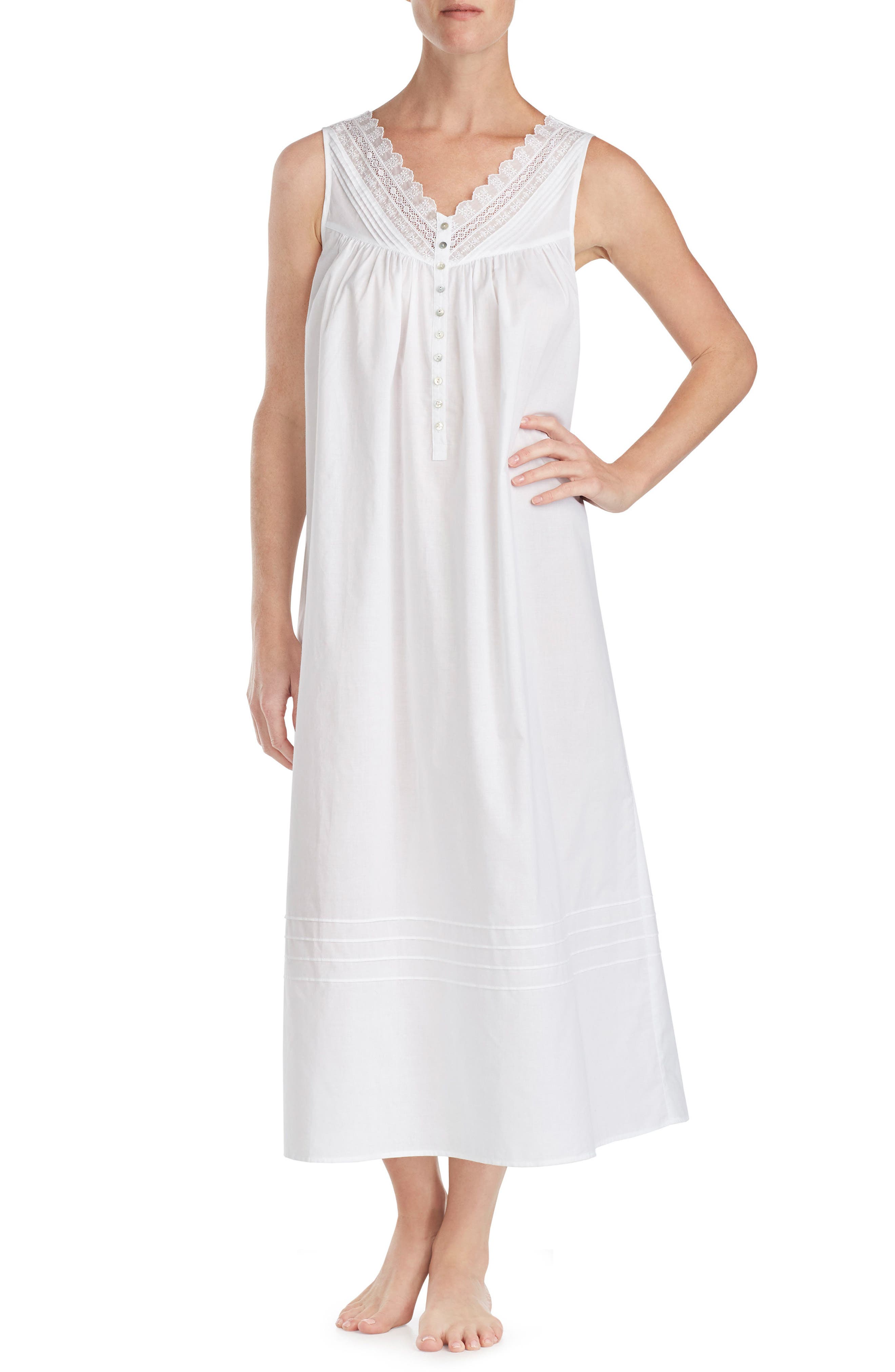 Eileen West Cotton Lawn Ballet Nightgown | Nordstrom
