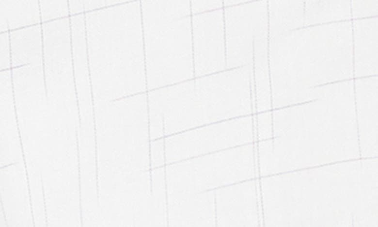 Bugatchi Axel Geo Print Stretch Button-up Shirt In White