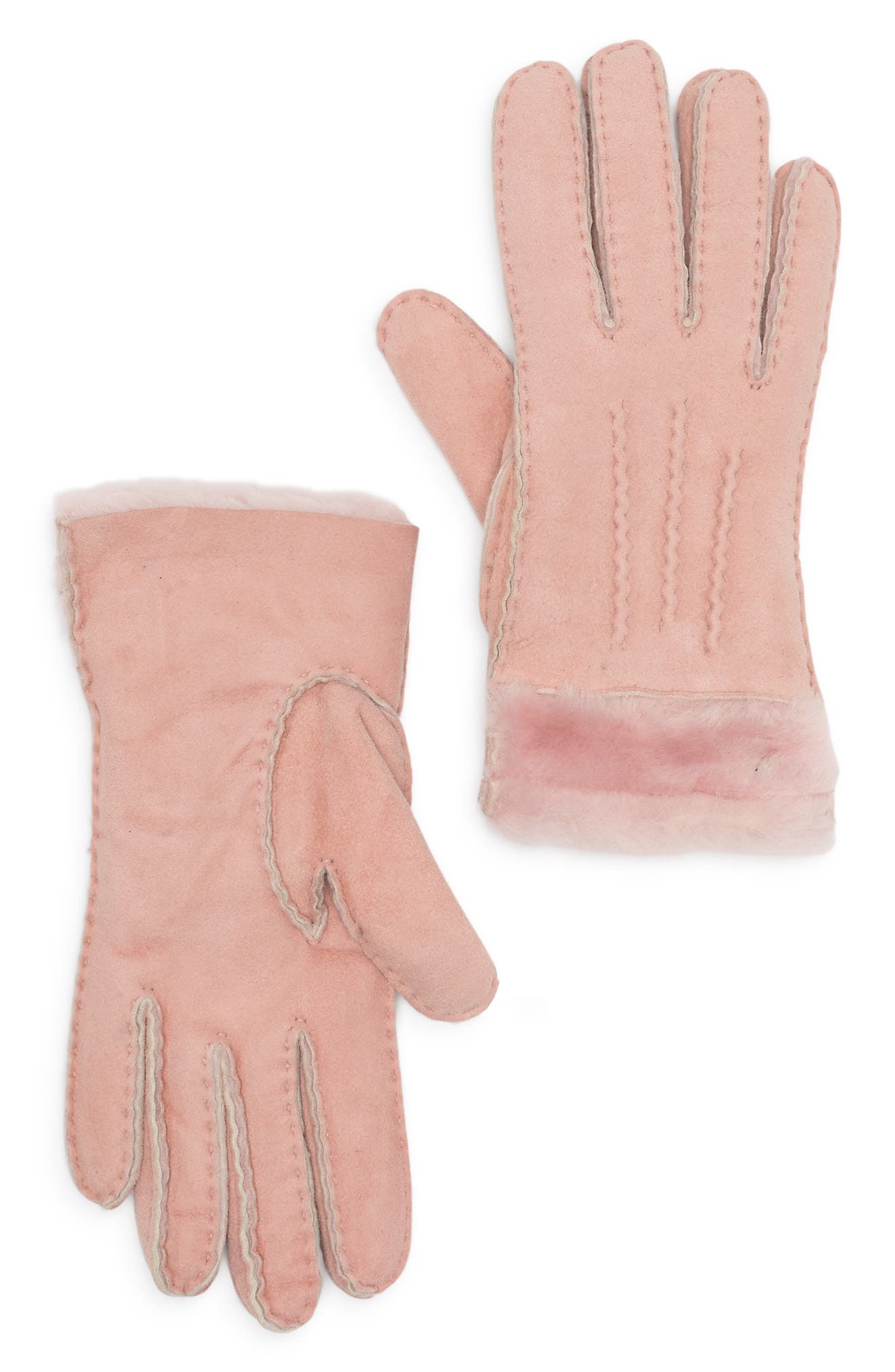 ugg classic tasman genuine shearling gloves