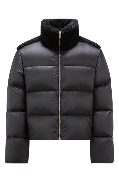 Rick Owens x Moncler Cyclopic Down Puffer Jacket 999 Black at Nordstrom,