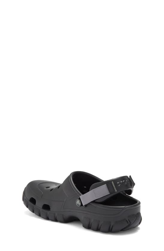 Crocs Offroad Sport Clog In Blackk/gpt