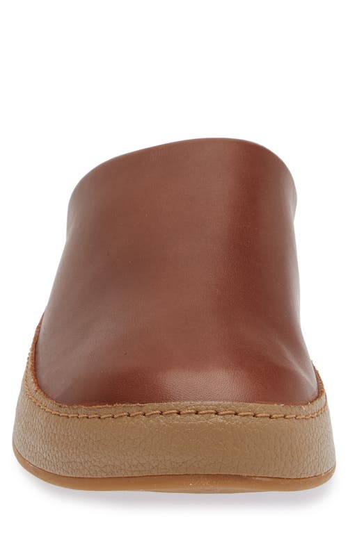 Shop Olukai Hāmani Leather Mule In Toffee/tan