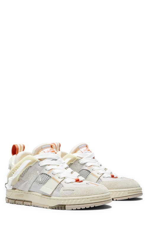Axel Arigato Area Patchwork Sneaker Beige/White at Nordstrom,