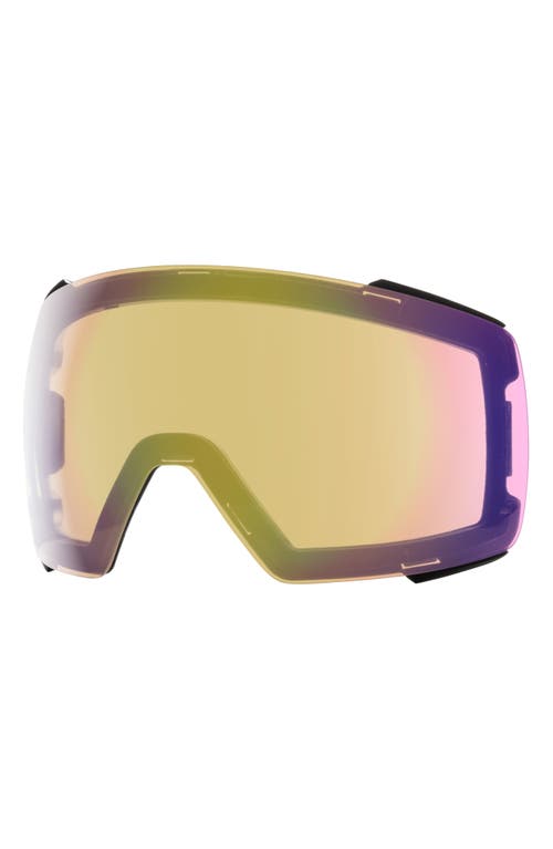 Shop Smith I/o Mag™ 154mm Snow Goggles In Black/chromapop Red Mirror