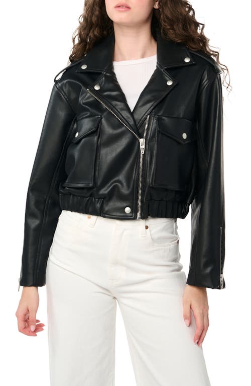 BLANKNYC Faux Leather Moto Jacket Personal Calls at Nordstrom,