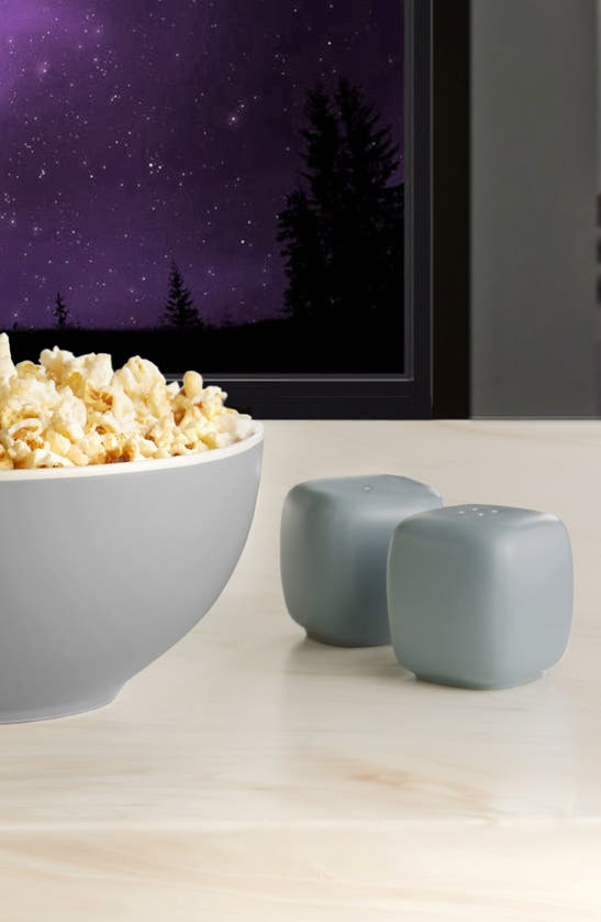 Nambe Pop Deep Serving Bowl In Slate