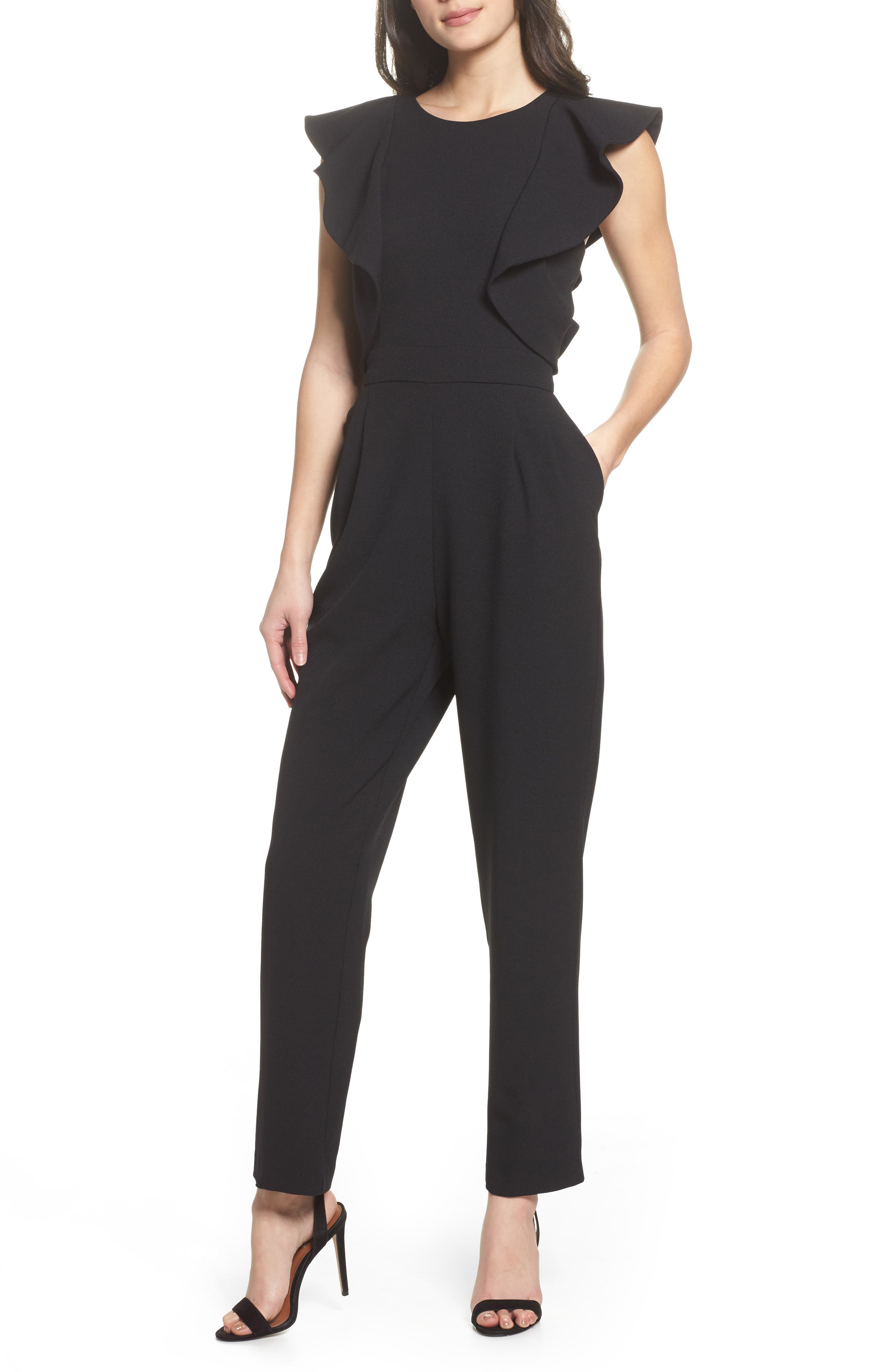 Chelsea28 Ruffle Jumpsuit (Regular & Petite) Nordstrom