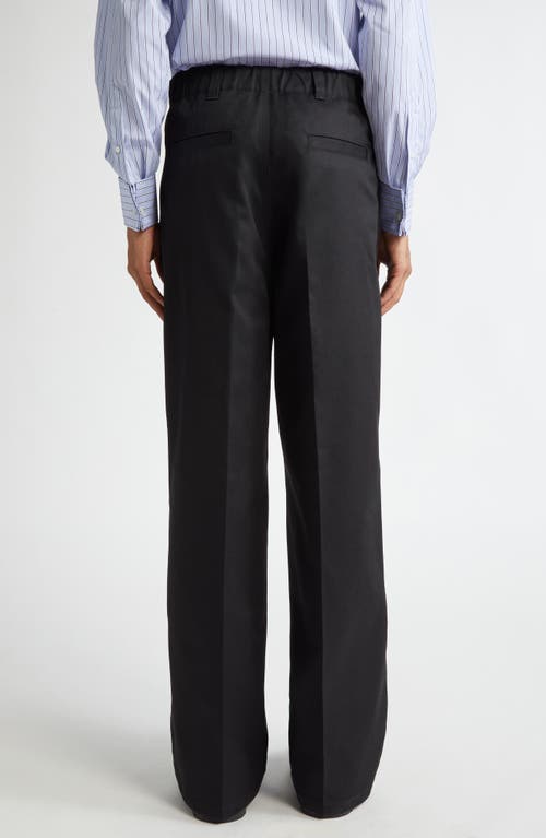 Shop Maison Margiela Tailored Trousers In Black