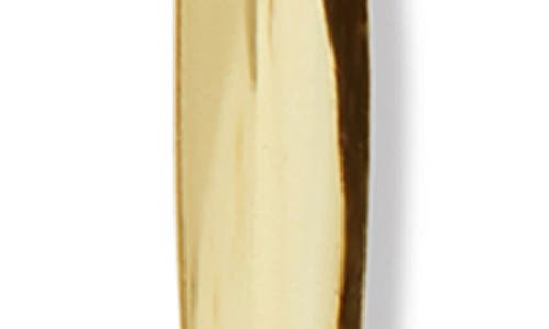 Argento Vivo Sterling Silver Triangle Drop Earrings In Gold