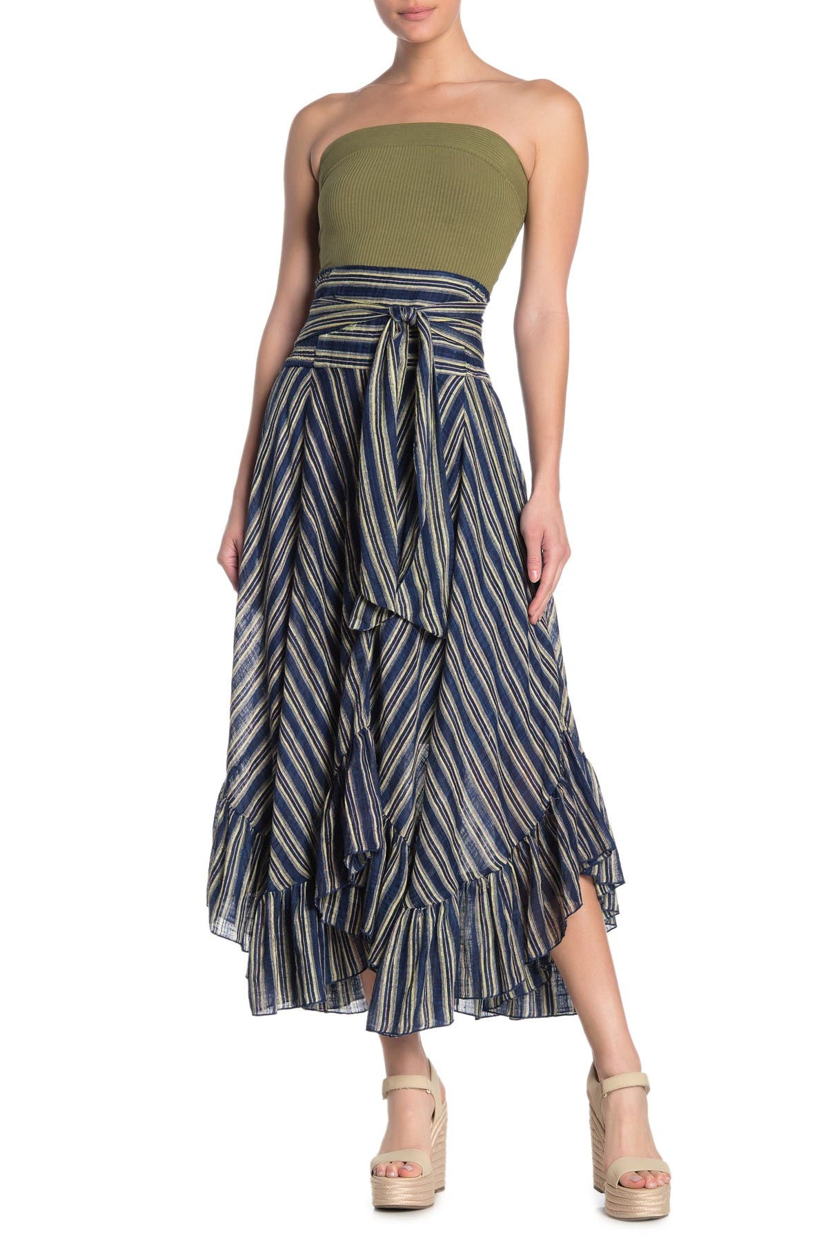 maxi handkerchief dress