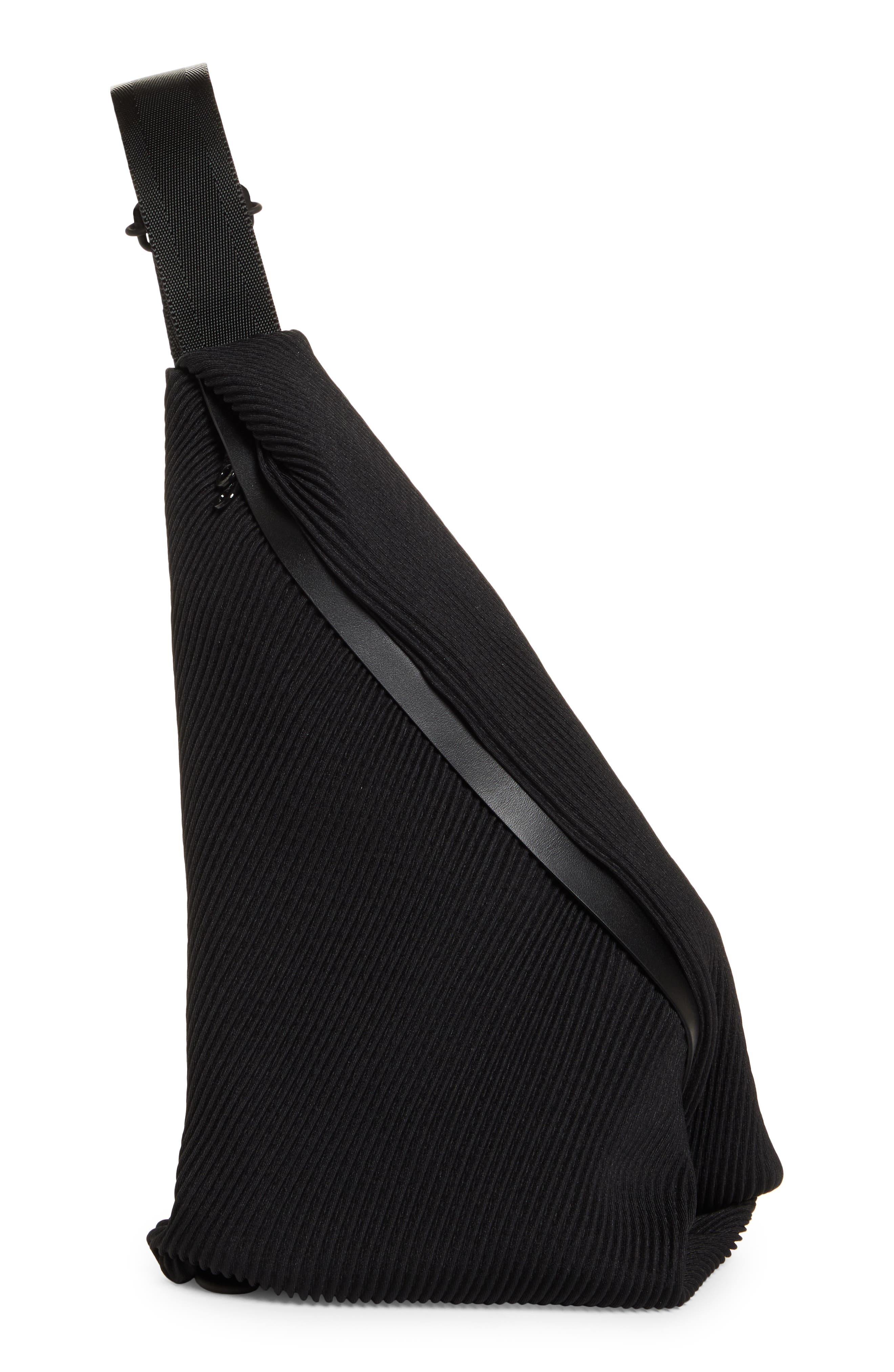 black sling bag