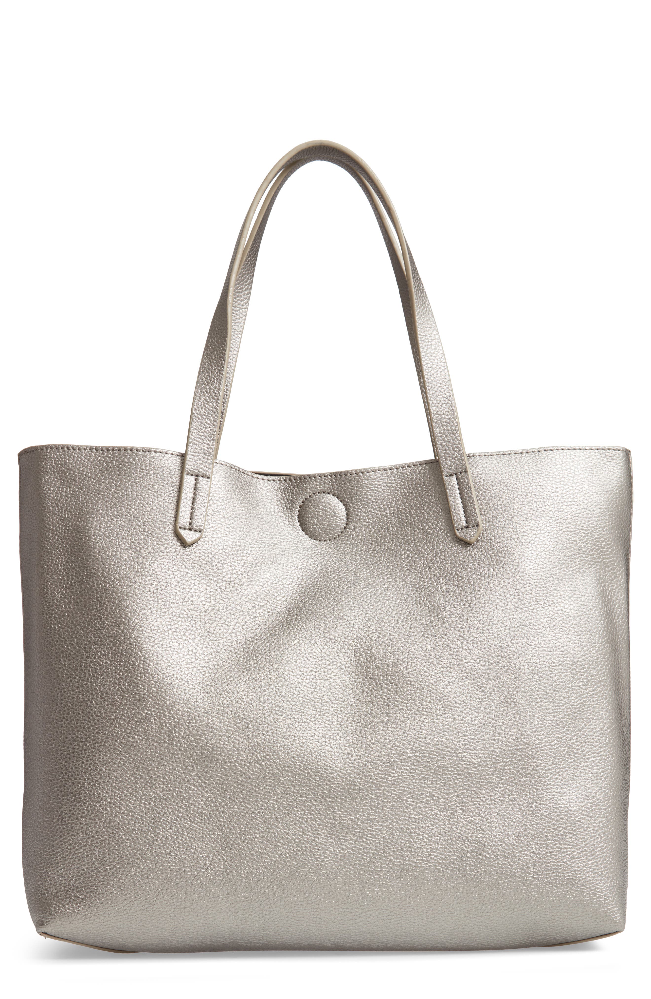 bp faux leather tote